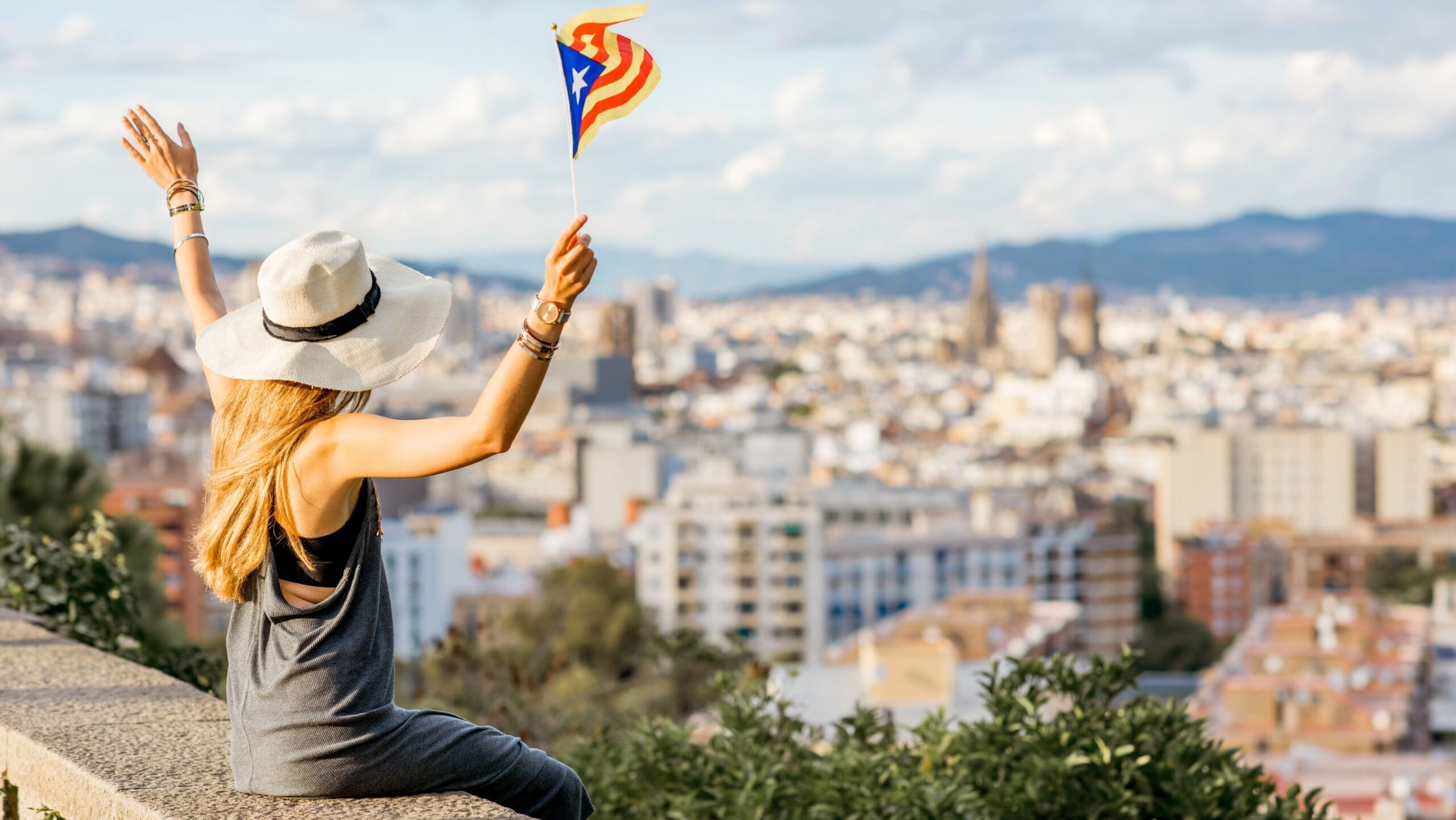 Woman traveling in Barcelona Tours to Catalonia with IBG Travel